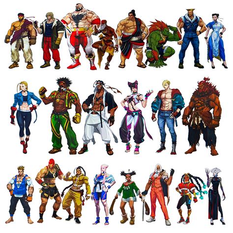 Characters in Street Fighter 6 .